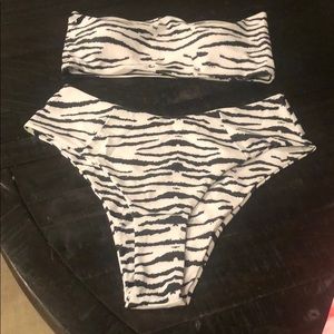 NWT two piece bathing suit